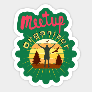 Meetup Group Organizer Medallion Sticker